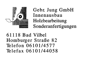 Gebr. Jung GmbH Gebr. Jung GmbH