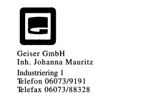 Geiser GmbH