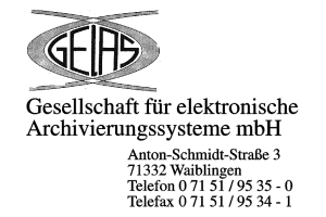 Gelas Gesellschaft für elektronische Archivierungssysteme mbH