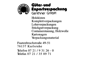 Genthner GmbH Genthner GmbH