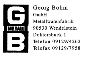 Georg Böhm GmbH