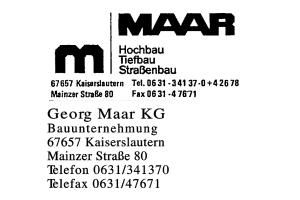 Georg Maar KG
