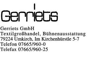 Gerriets GmbH