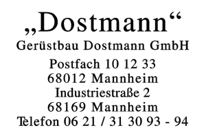 Gerüstbau Dostmann GmbH