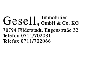 Gesell., Reinhold Immobilien GmbH & Co. KG