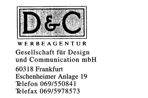 Gesellschaft für Design und Communication mbH