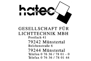 Gesellschaft für Lichttechnik mbH Gesellschaft für Lichttechnik mbH