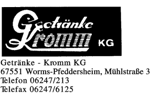 Getränke - Kromm KG