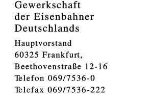 Gewerkschaft der Eisenbahner Deutschlands