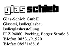 Glas-Schieb GmbH Glas-Schieb GmbH