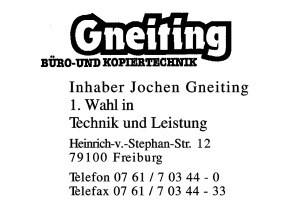 Gneiting, Jochen