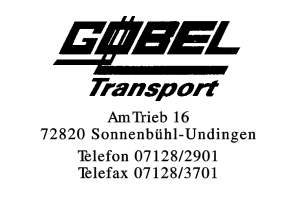 GÖBEL Transport