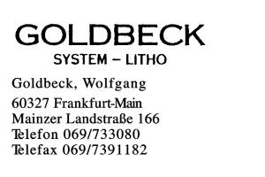 Goldbeck, Wolfgang Goldbeck, Wolfgang
