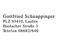 Gottfried Schnappinger