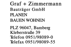 Graf + Zimmermann Bauträger GmbH