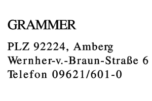 GRAMMER