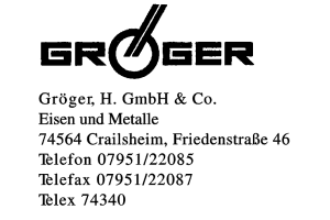 Gröger, H. GmbH & Co.