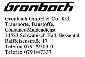 Gronbach GmbH & Co. KG