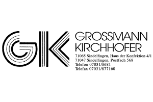 Grossmann Kirchhofer