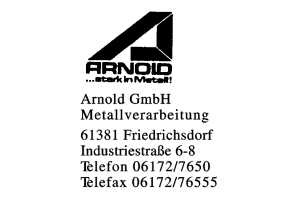 ARNOLD GMBH