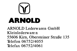 ARNOLD Lederwaren GmbH