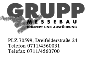Grupp Messebau