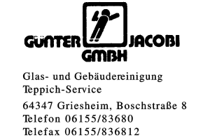 GÜNTER JACOBI GMBH