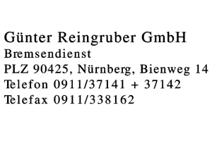 Günter Reingruber GmbH