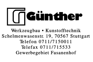 Günther Werkzeugbau + Kunststofftechnik