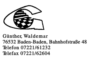 Günther, Waldemar Günther, Waldemar