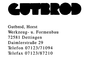 Gutbrod, Horst