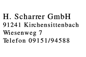 H. Scharrer GmbH