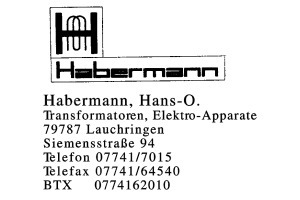 Habermann, Hans-O.