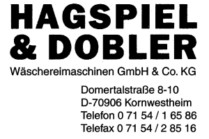 Hagspiel & Dobler Wäschereimaschinen GmbH & Co. KG