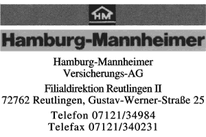 Hamburg-Mannnheimer Versicherungs AG