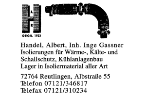 Handel Albert Inh. Inge Gassner