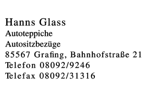 Hanns Glass
