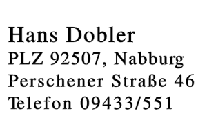 Hans Dobler