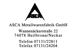 ASCA Metallwarenfabrik GmbH