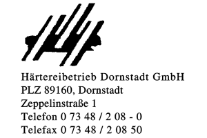 Härtereibetrieb Dornstadt GmbH