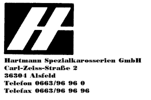 Hartmann Spezialkarosserien GmbH