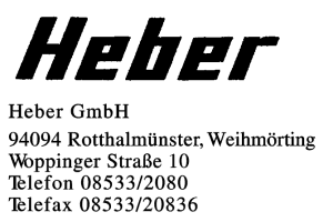 Heber GmbH Heber GmbH