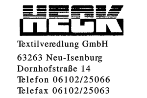HECK Textilveredlung GmbH