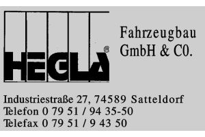 Hegla Fahrzeugbau GmbH & Co.