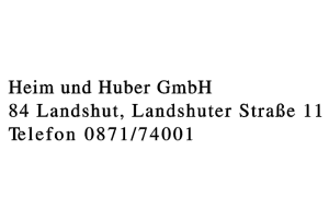 Heim und Huber GmbH
