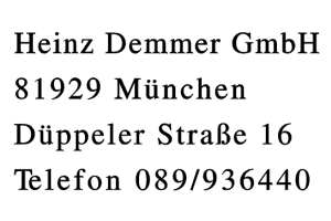 Heinz Demmer GmbH
