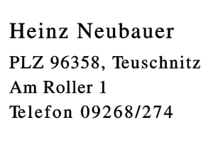 Heinz Neubauer