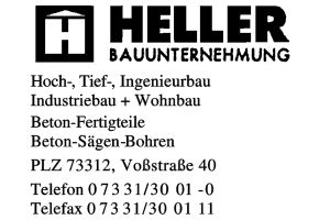 Heller Bauunternehmung