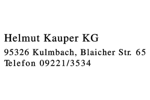 Helmut Kauper KG