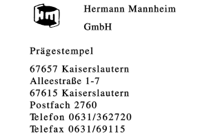 Hermann Mannheim GmbH Hermann Mannheim GmbH